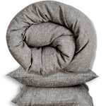 Melange Duvet Cover Set by Beflax Linen