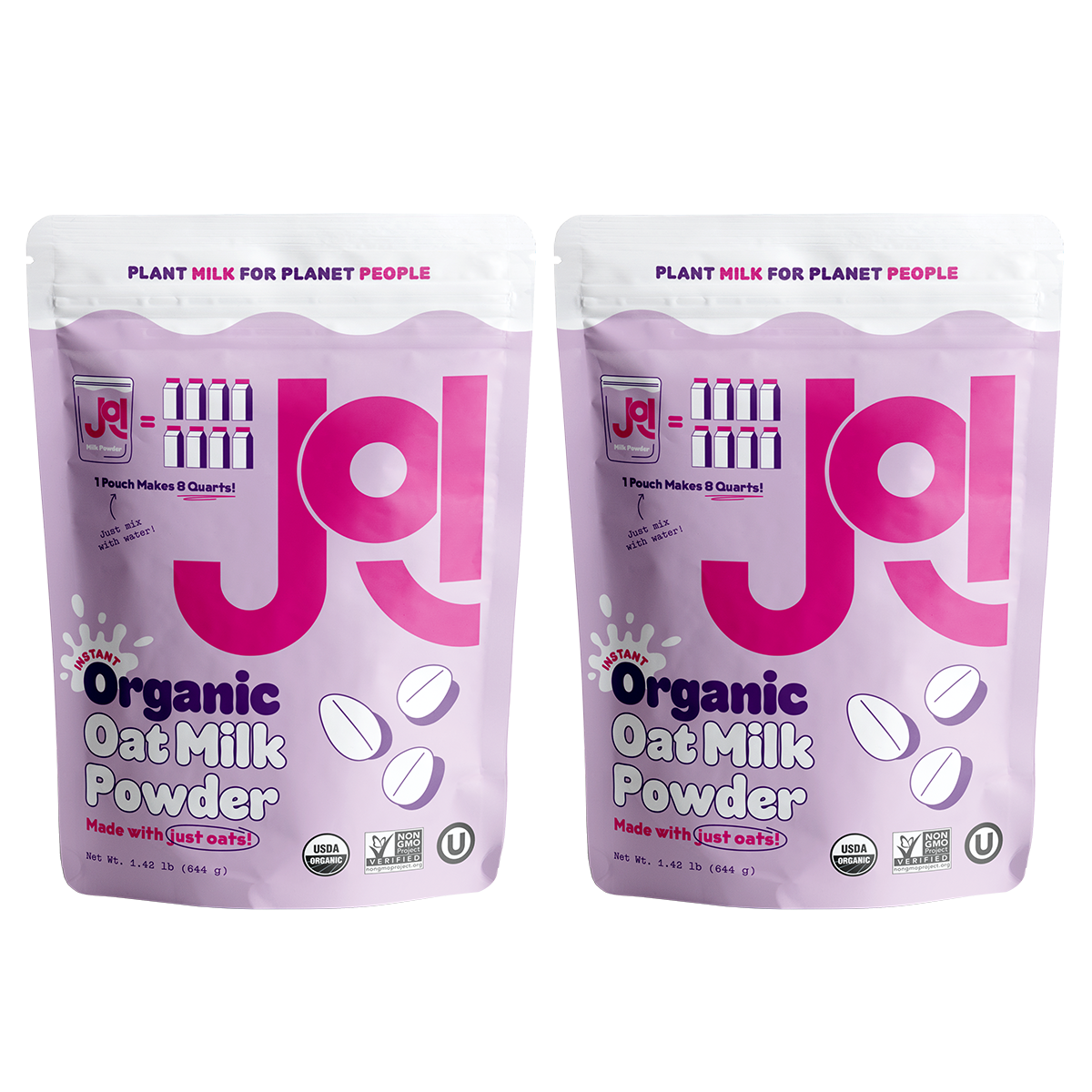 Instant Organic Oat Milk, 2-Pack