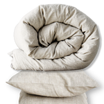 Melange Duvet Cover Set by Beflax Linen