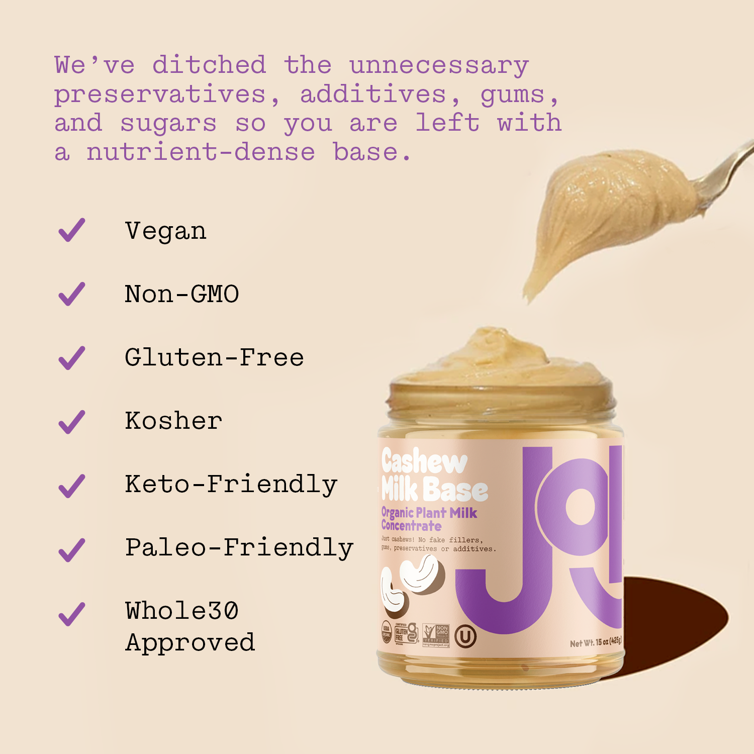 Organic Cashew Base 4-Pack