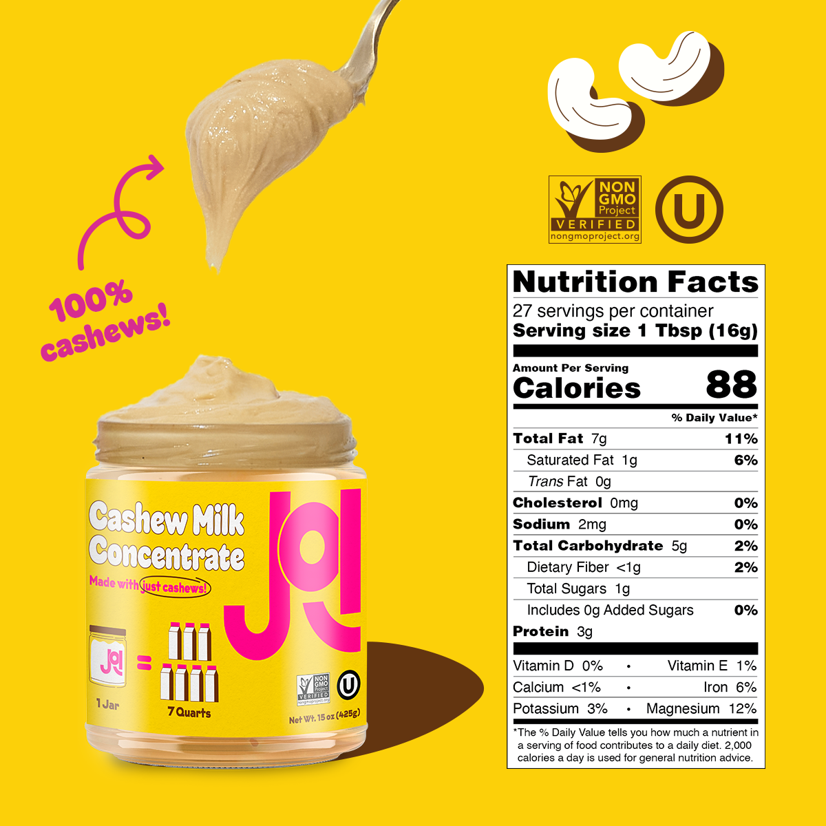 Cashew Milk Base 4-Pack