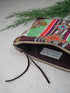 Geo Paisley Velvet Mini Clutch