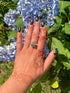 Raw Labradorite Prong Ring - FINAL SALE