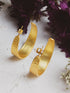Golden Road Hoop Earrings - FINAL SALE