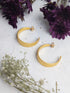 Golden Road Hoop Earrings - FINAL SALE