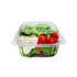 6x6-Inch Clear PLA Hinged Clamshell, 240-Count Case