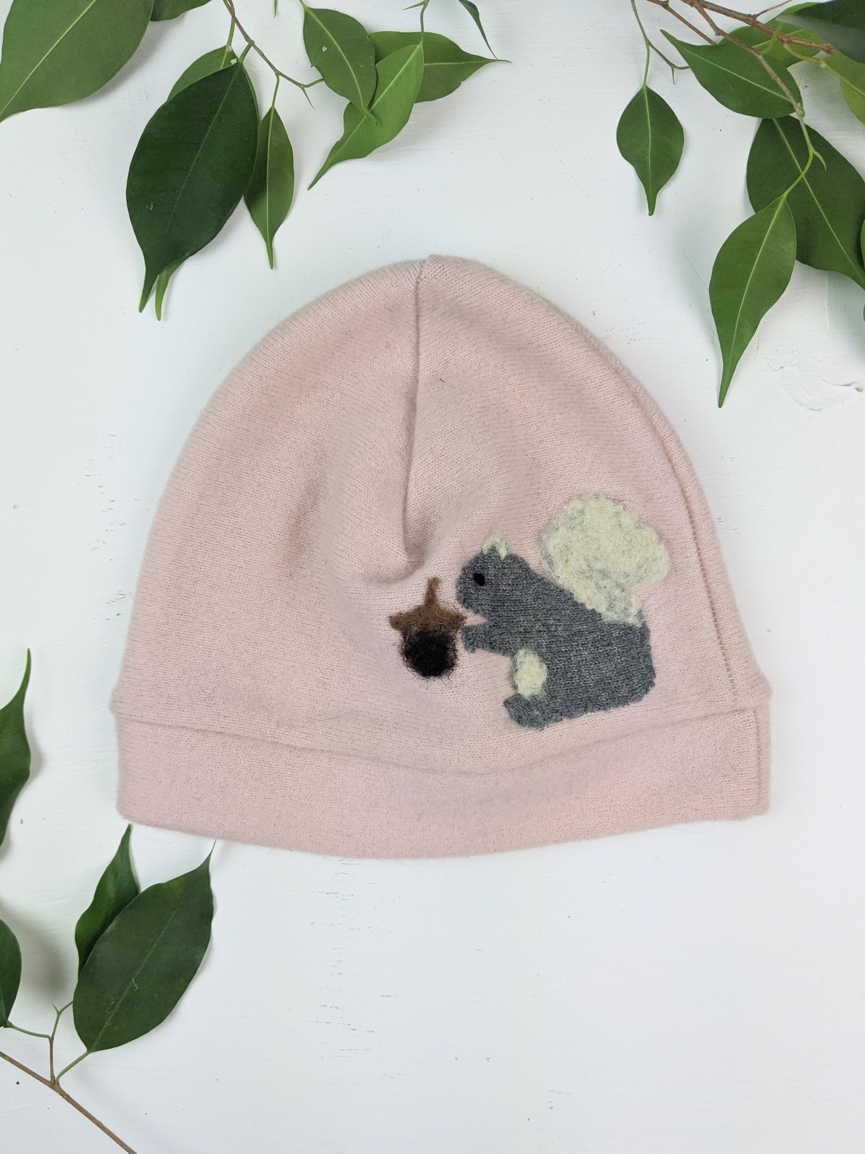 Squirrel Cashmere Hat