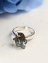 Raw Labradorite Prong Ring - FINAL SALE
