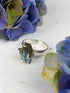 Raw Labradorite Prong Ring - FINAL SALE
