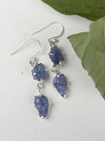 Raw Gem Duo Drop Earring