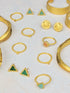 Triangle Stud Stacking Ring - FINAL SALE