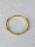 Gold Petite Flower Bangle