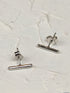 Bar Stud Earrings