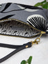 Dandelion Twilight Velvet Wristlet Purse