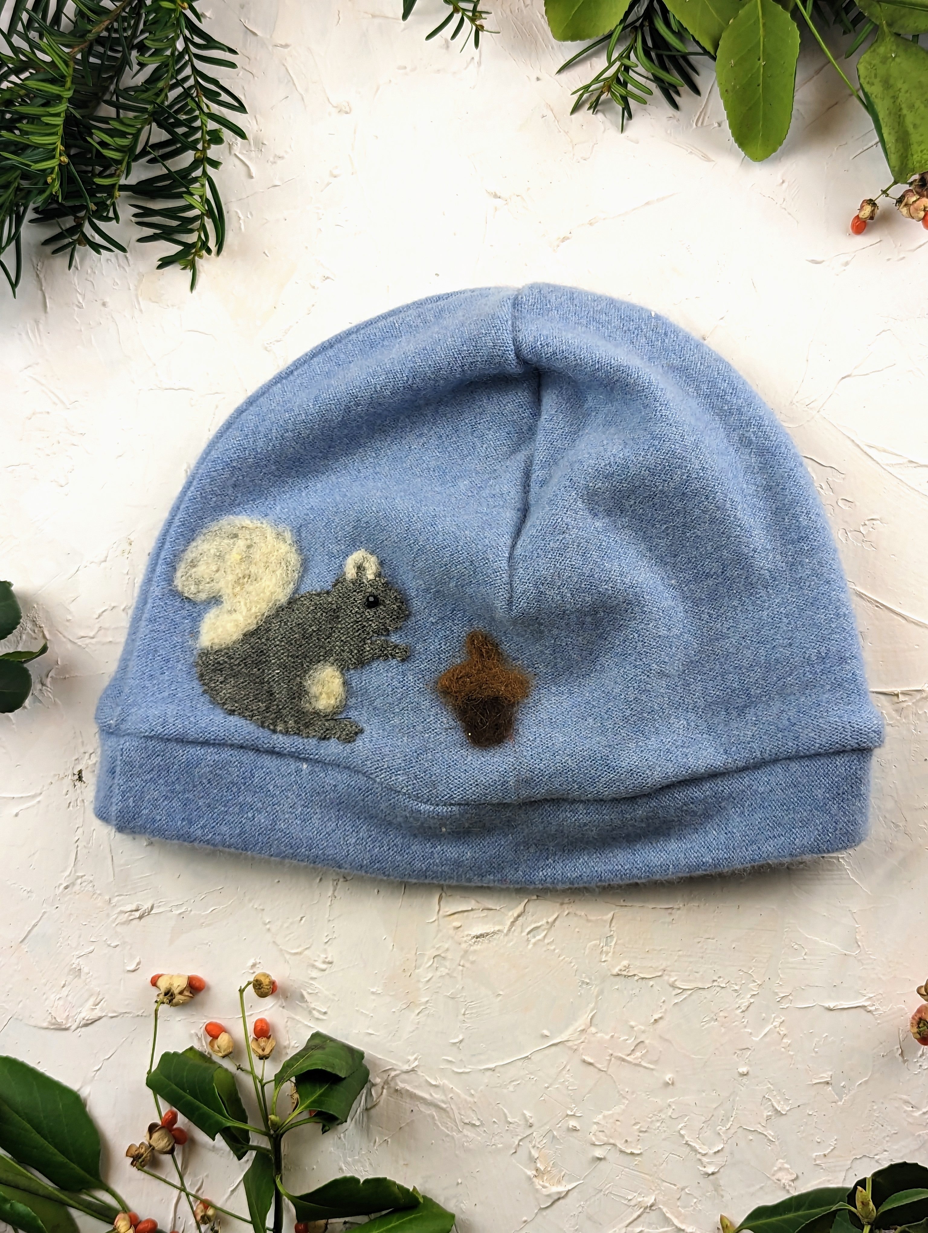 Squirrel Cashmere Hat