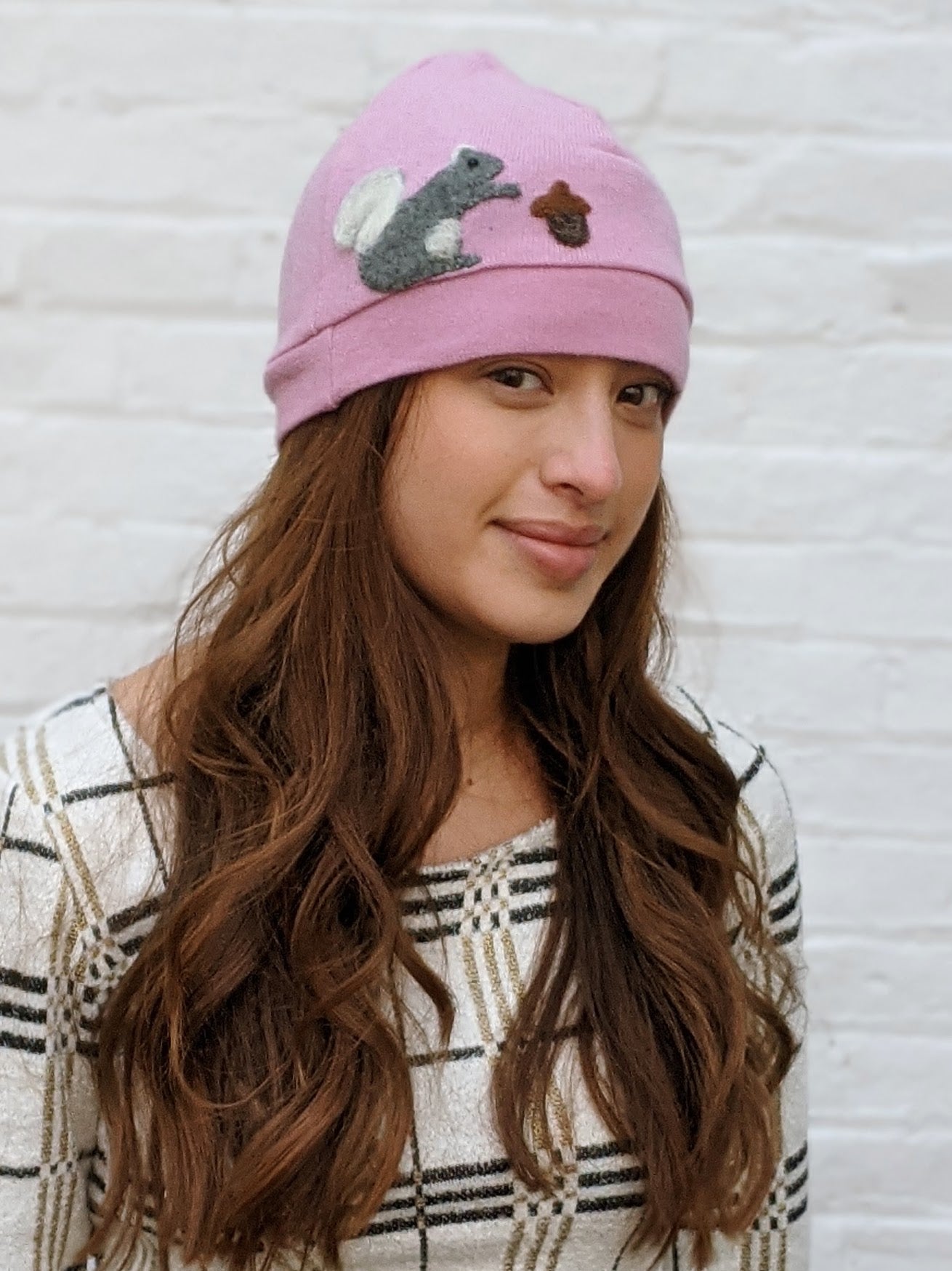 Squirrel Cashmere Hat