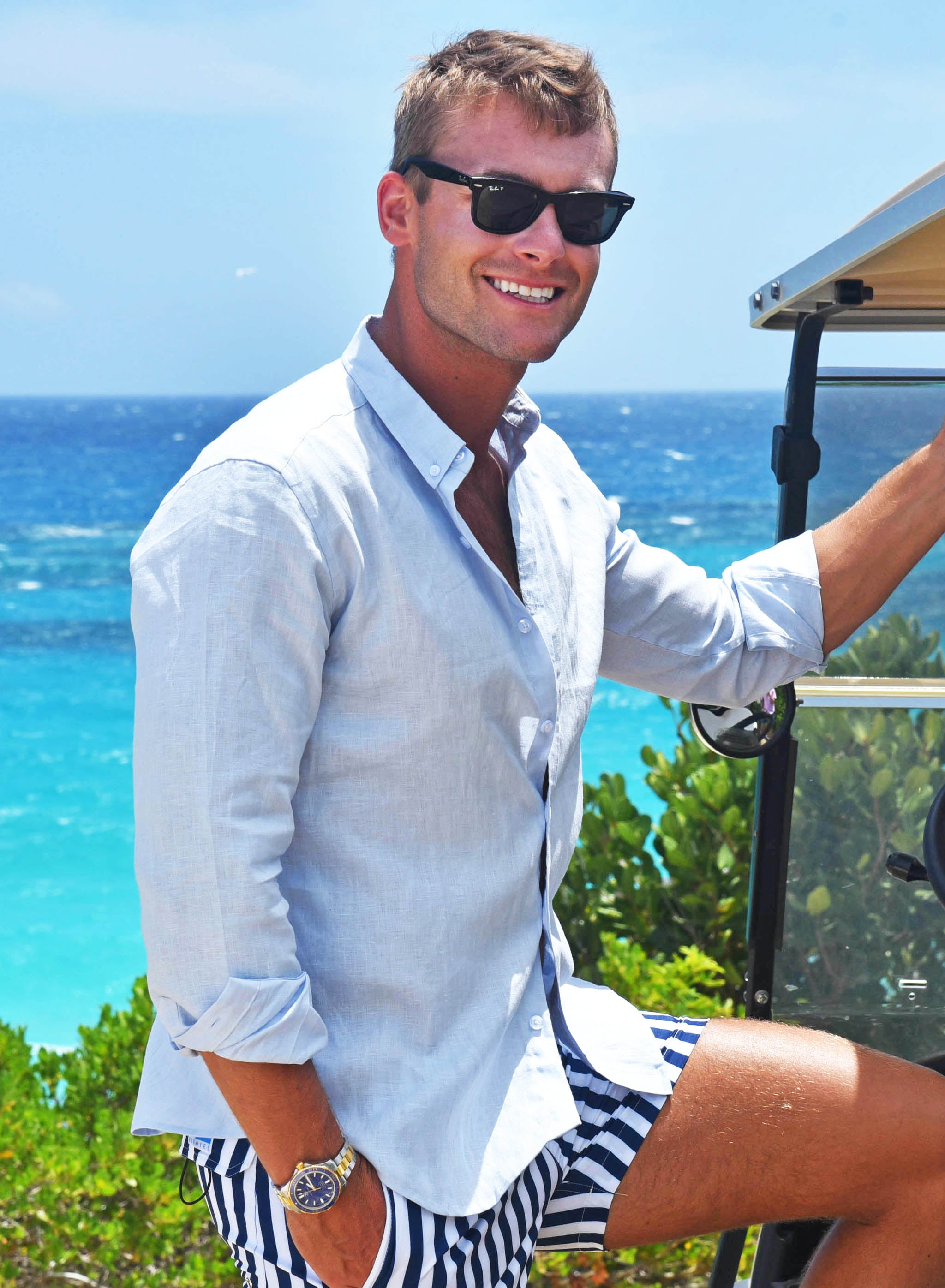 Linen ShIrt - Blue