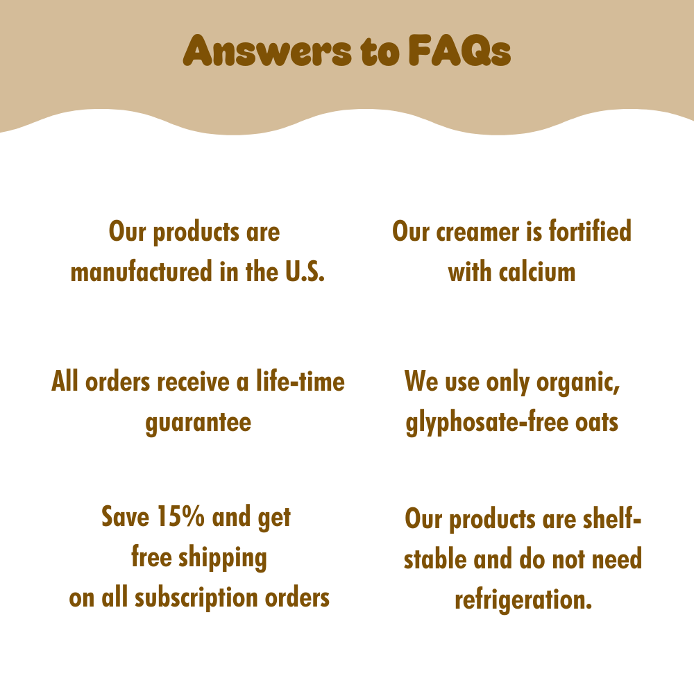Oat Coffee Creamer 3-Pack