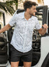Flowers - Cotton Stretch Shirt