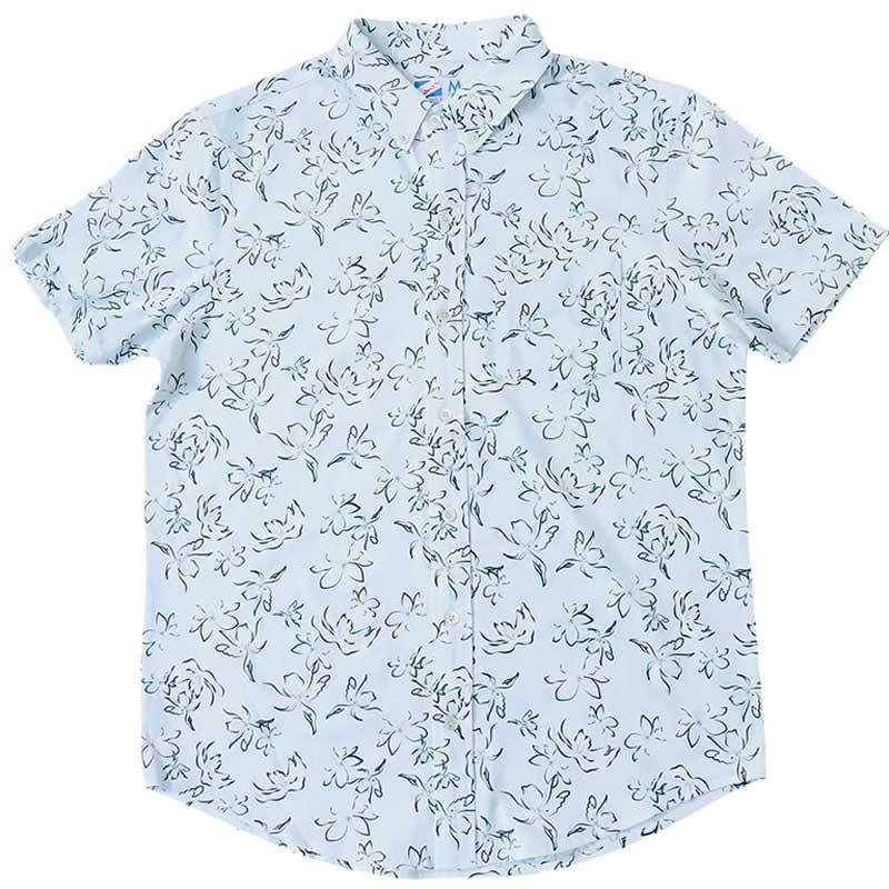 Flowers - Cotton Stretch Shirt