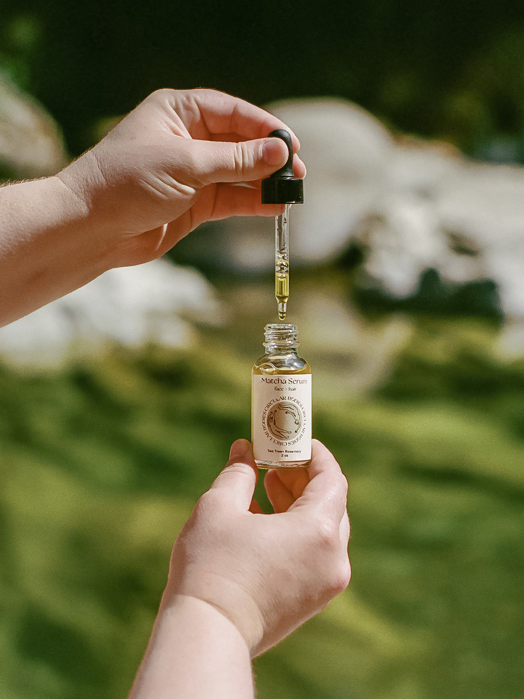 Matcha Serum - for face and hair by Circular Bodies