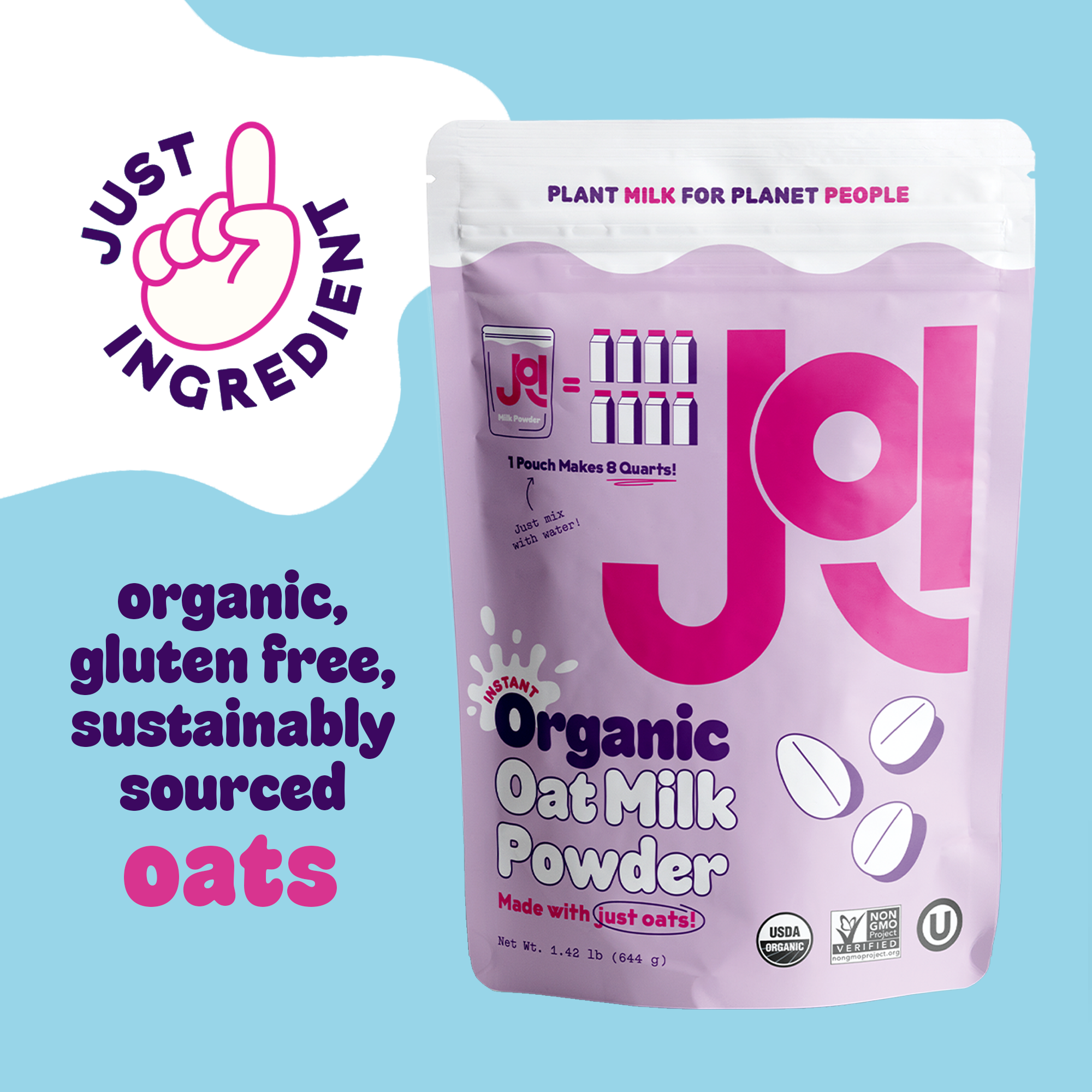 Instant Organic Oat Milk
