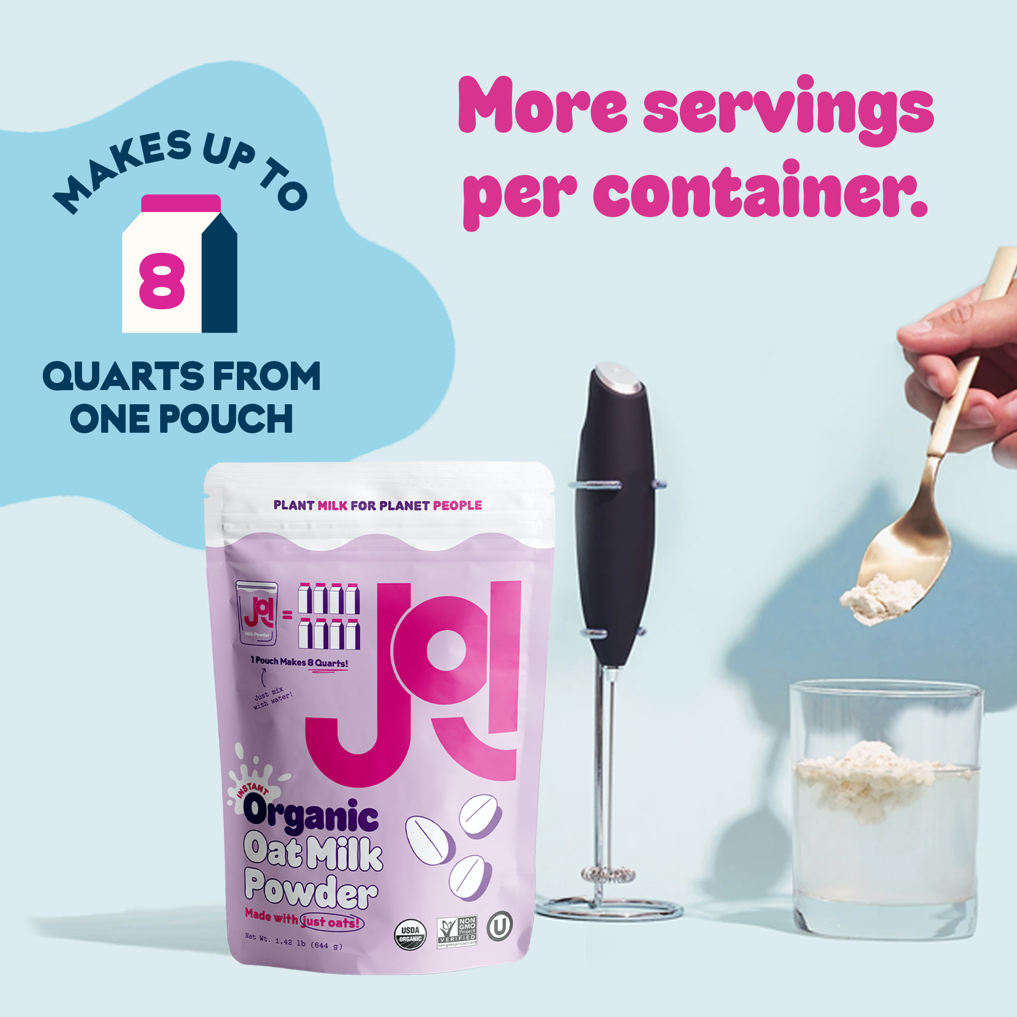 Instant Organic Oat Milk
